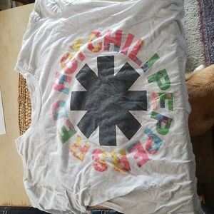 Cropped Red Hot Chilipeppers Band Tee